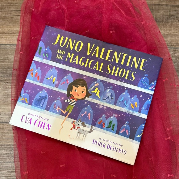 Janie and Jack x Juno Valentine Bow Tulle Skirt - Picture 4 of 8